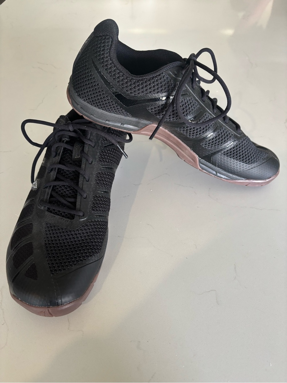 Inov-8 Men's Athletic Shoes Black with Brown Accents